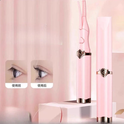 Naturally Curled Electric Eyelash Curler Intelligent Temperature Control Styling Make Up Eyelashes Curl Lasting Lash Curler Tool RELUX.STORE