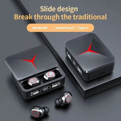 VIKEFON M90 TWS Bluetooth 5.3 Earphones Wireless Headphones Touch Control Gaming Headsets HIFI Stereo Sound Reduction With Mic RELUX.STORE