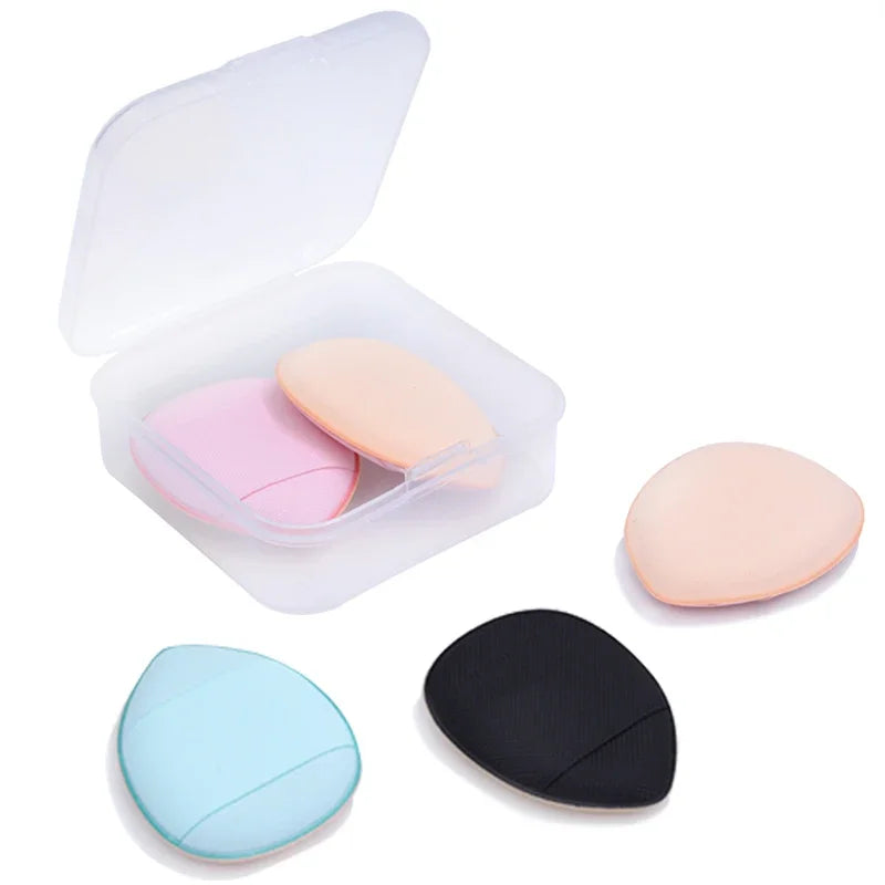 5/10Pcs Mini Finger Puff Foundation Small Air Cushion Powder Sponge Face Concealer BB Cream Cosmetic Applicator Makeup Tools RELUX.STORE