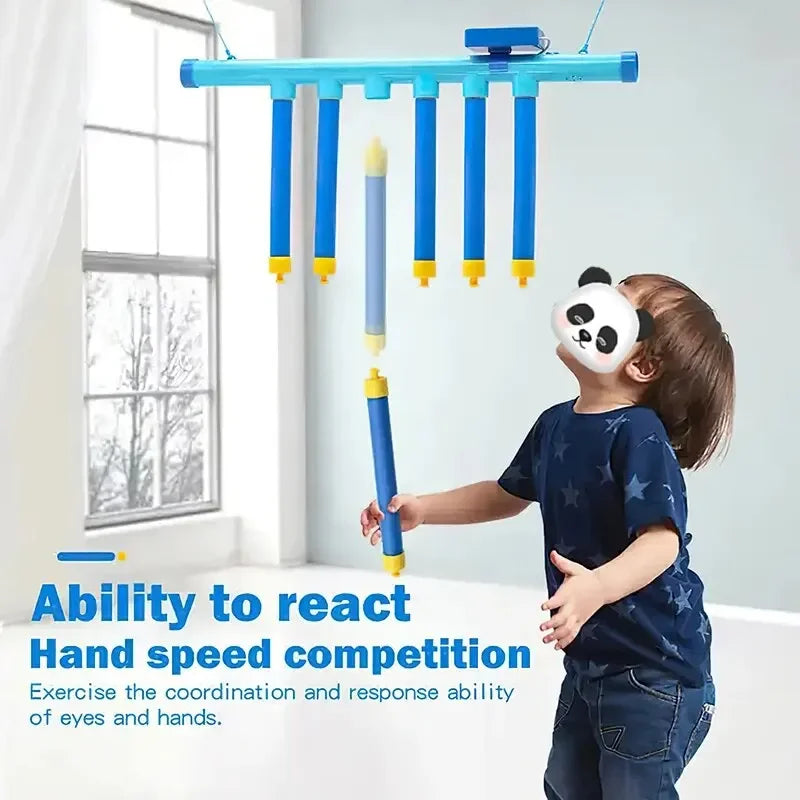 Challenge Falling Sticks Game Kids Stick Catching Toy Training Reaction Ability Educational Parent-Child Interactive Toy Sports - RELUX.STORE