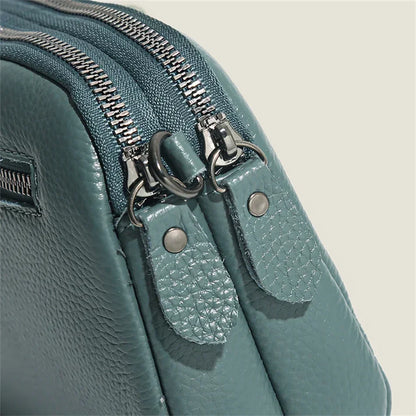 Genuine Leather Shoulder Bag Luxury Women's Handbags Bag for Woman 2024 Female Clutch Phone Bags Casual Crossbody Messenger Bags