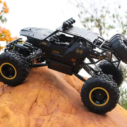 RC Cars Remote Control Car 1:12/16 Off Road Truck Metal Shell LED Headlights Offroad Monster RC Trucks 4WD All Terrain Toys Kids