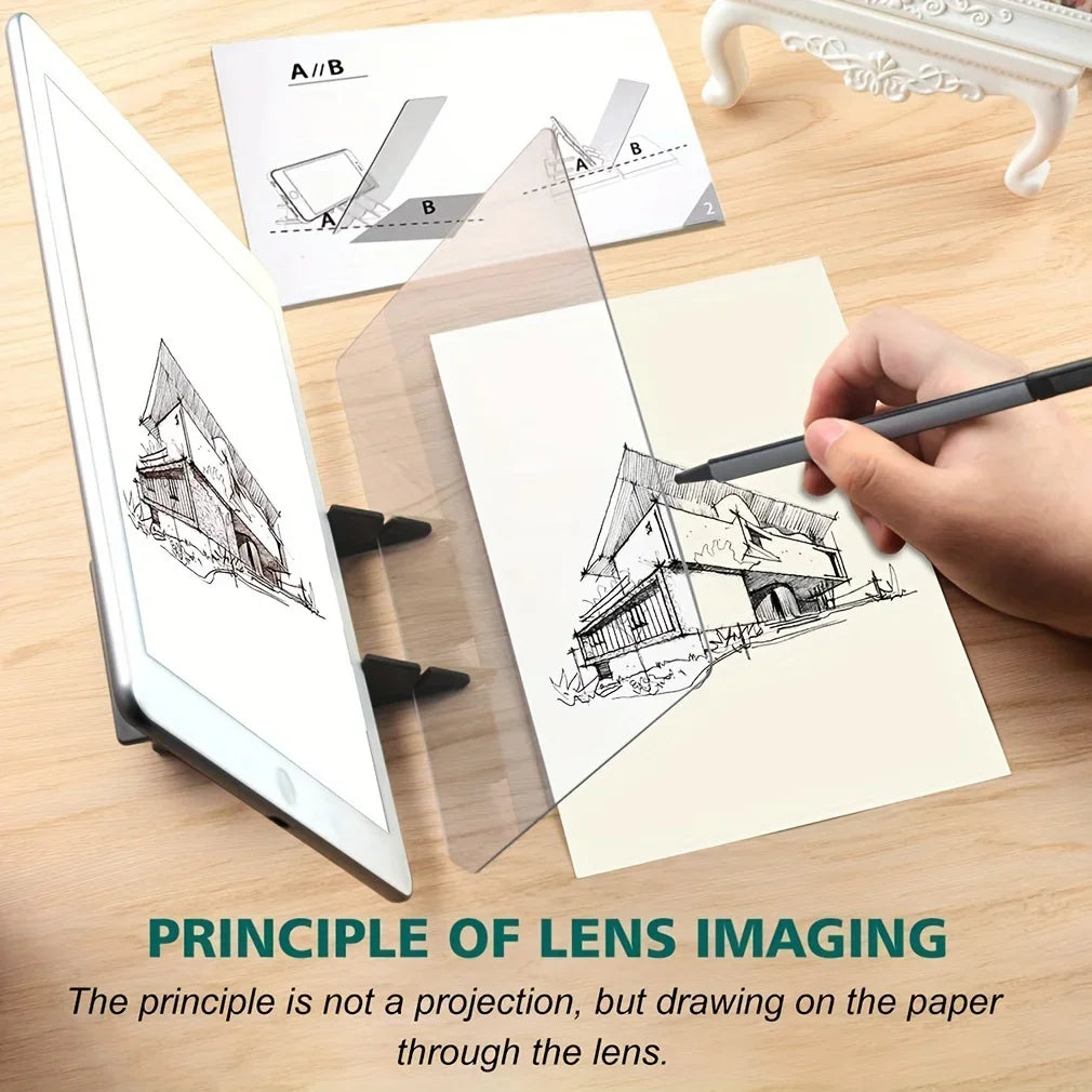 لوحة رسم بصرية شفافة، لوحة تتبع بصرية محمولة، لوحة رسم صور، جهاز عرض رسم تتبعي، لوحة رسم بصرية