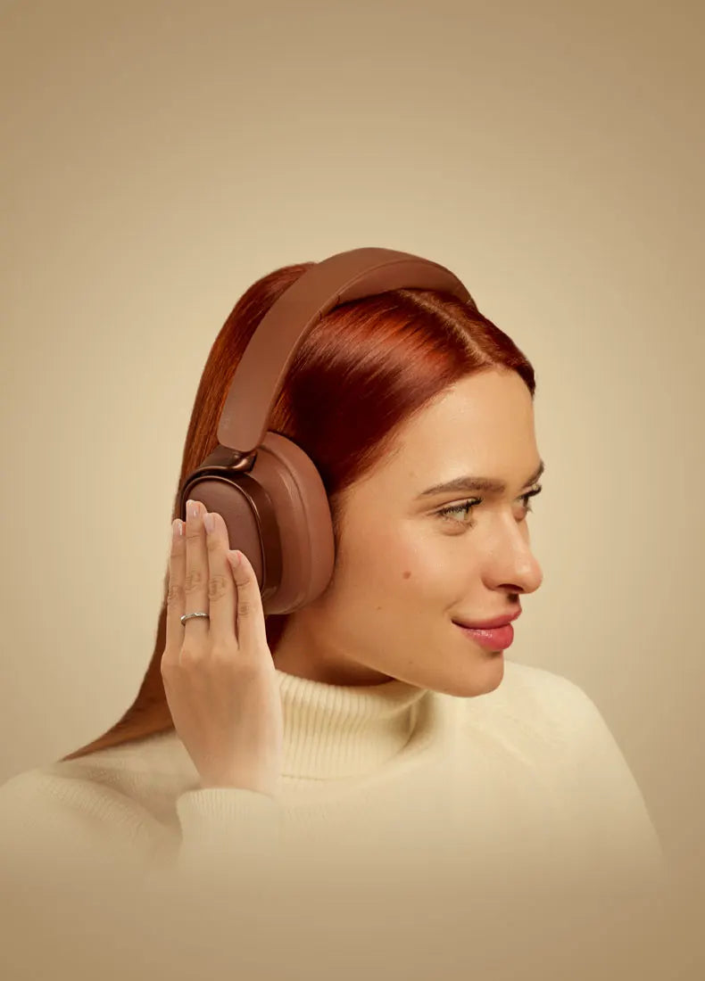 Edifier ES850NB Wireless Headphone Noise Cancelling Bluetooth Earphones Hi-Res Wireless Over-Ear Headphones with Carry Bag