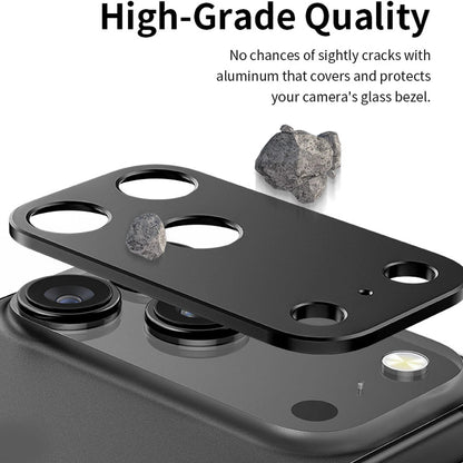 Metal Aluminum Alloy Camera Lens Cover for IPhone 17/17 Pro/17 Air/17 ProMax Hardness Anti-scratch Shockproof Camera Stickers RELUX.STORE