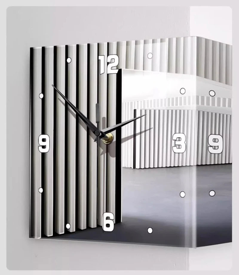 Nordic Wall Clocks Art Decor Led Elegant Wall Clock Modern Luxury Design Aesthetic Electronic Clocks Living Room Decorations