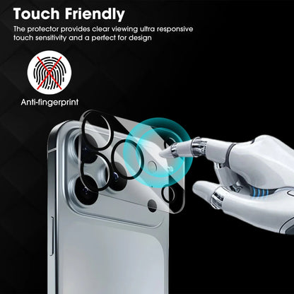1-5PCS HD Clear Camera Lens Glass For iPhone 17 16 Pro max 17 Air 16 Plus Back Lens Anti Scratch Protector HD Glass for iPhone17 RELUX.STORE