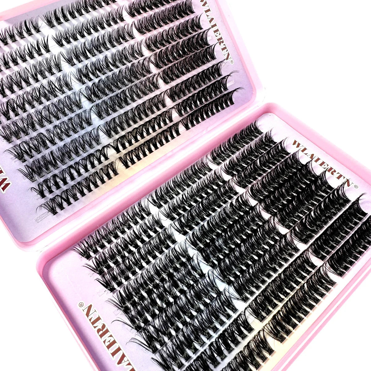 Faux Mink Eyelashes 540Cluster C Curled 9-16mm Mixed Natural Eyelash Extension 3D Russian Strip Personal Eyelash Makeup Tool RELUX.STORE