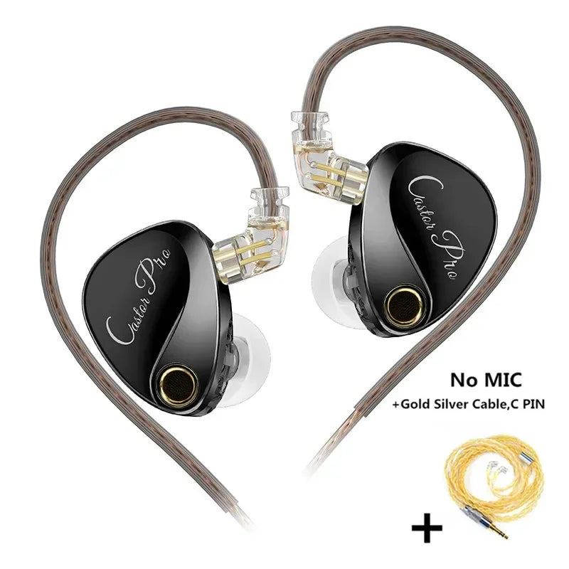 KZ Castor PRO in Ear Earphone HiFi Bass Dynamic Earbuds High-end Tunable Headphone Harman Target with Improved Bass Headsets RELUX.STORE