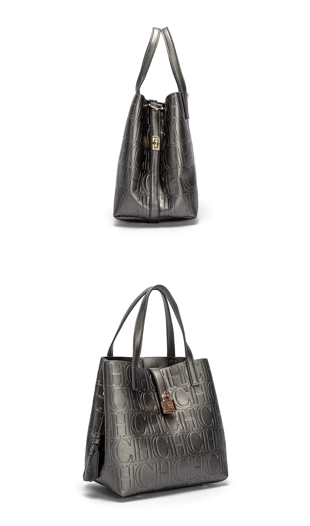 Classic Simple Solid Color Women's New 2024 Large Capacity Handbag Letter Element Women's Handbag RELUX.STORE