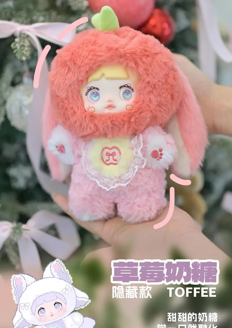 Nommi V3 Interesting Fruits Series Dream Eyes Blind Box Plush Doll Bag Pendant Vinyl Mystery Box Action Figure Children Toy Gift