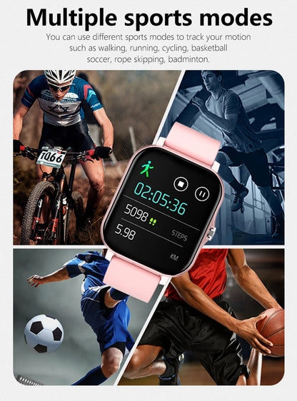 PHONEPACE Y13 Smart Watch with Call Function Fitness Tracker Heart Rate Monitor Alarm Clock for Outdoor Sports Monitoring