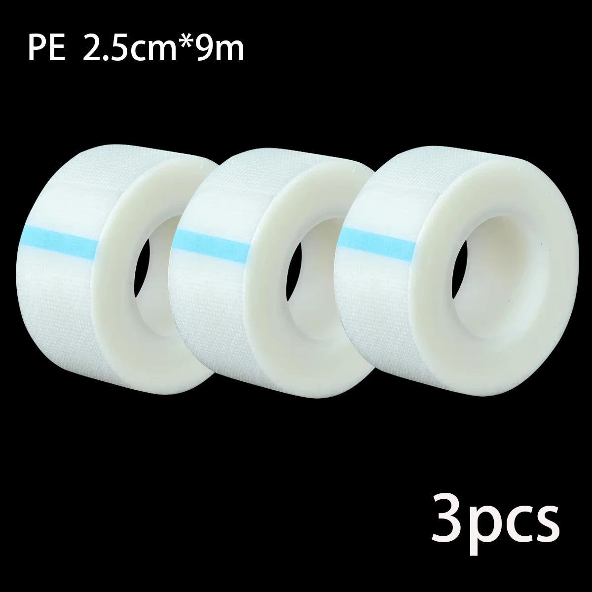 1/3/5 Rolls Eyelashes Extension Tape PE Adhesive Tools Under Eye Pads For Micropore Lashes Grafting Supplies Lash Lifting Tapes RELUX.STORE