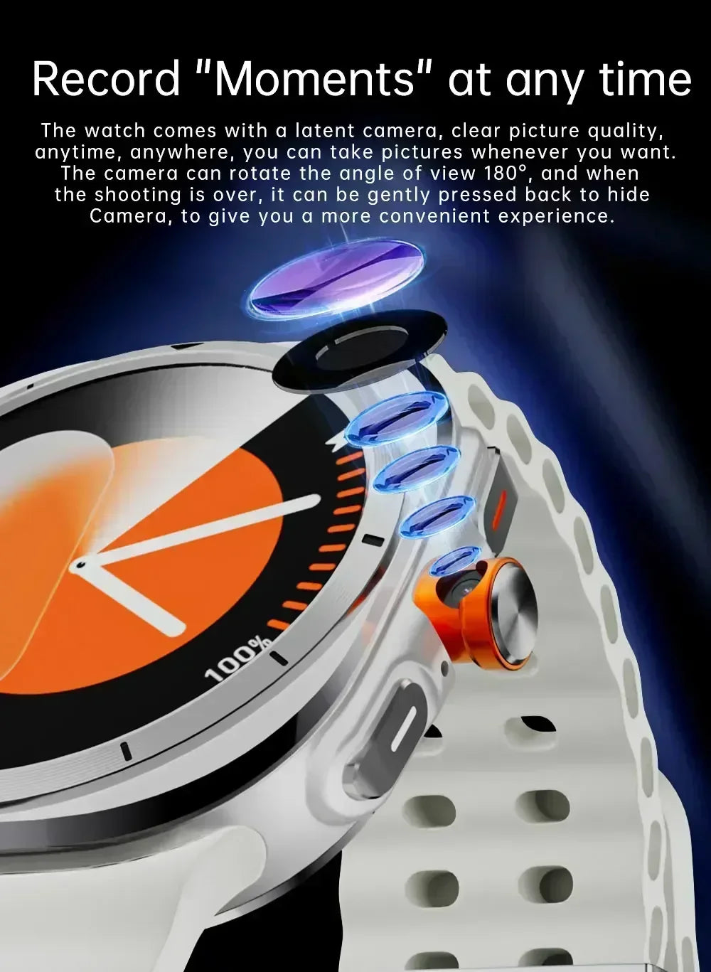 2025 New W7 5G Fitness Smart Watch Full Network GPS NFC Call Information Display Men's Sports Watch Application Download