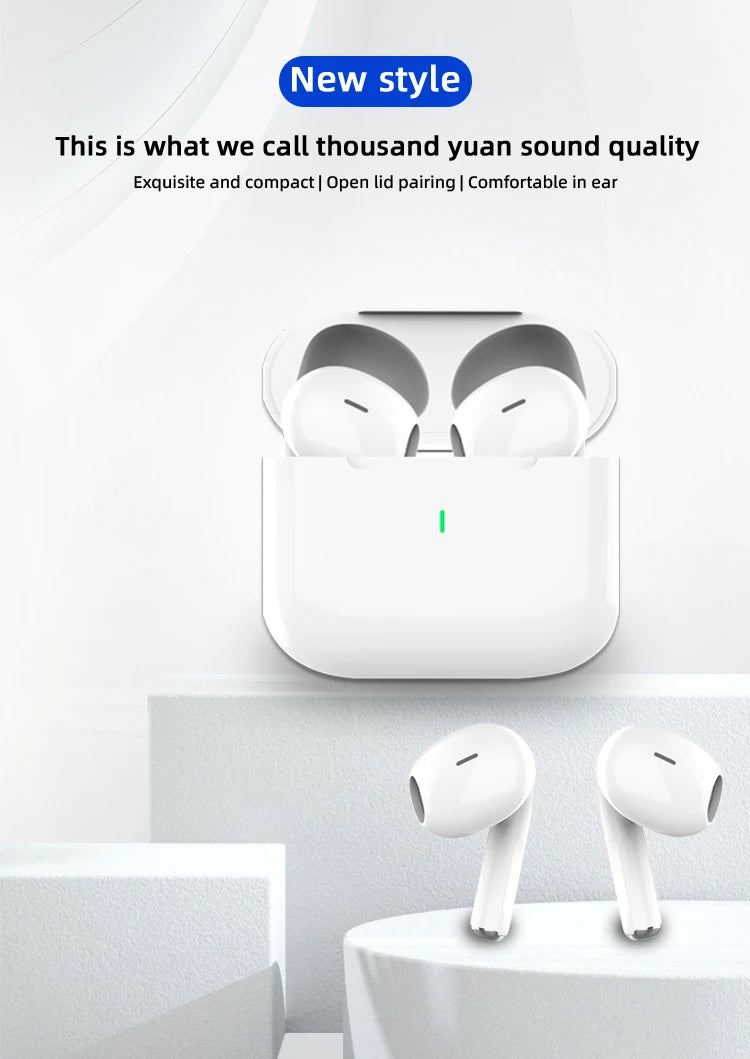 Original AIR Wireless Bluetooth Earphones ANC Noise Reduction Earbuds Microphone TWS Long battery life Pod Spatial Audio PRO