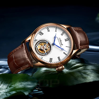 Aesop Real Flying Tourbillon Movement Mechanical Watches Luxury Watch for Men Skeleton Tourbillon Watch Sapphire Official StoreS