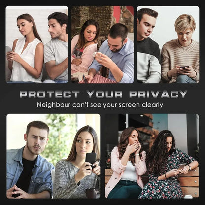 Anti-Spy Tempered Glass Films for iPhone 17 ProMax/17/17 Pro/17Air Shatterproof Privacy Screen Protector with Easy Install Kit RELUX.STORE