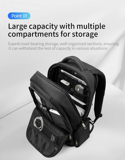 Tigernu Men Backpack 14 15.6 17.3inch Laptop Backpack Bags For Men Anti Theft Bags School Backpack Male Travel Backpack Knapsack
