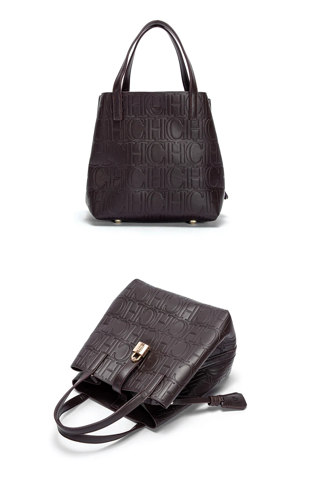 Classic Simple Solid Color Women's New 2024 Large Capacity Handbag Letter Element Women's Handbag RELUX.STORE
