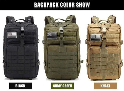30/50L Tactical Backpacks Man Traveling Bags Survival Outdoor 3P Assault Pack EDC Molle Pack hiking Trekking Hunting Bag