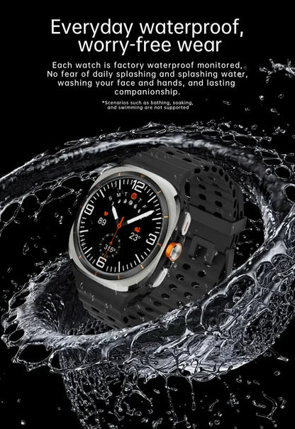 2025 New W7 5G Fitness Smart Watch Full Network GPS NFC Call Information Display Men's Sports Watch Application Download