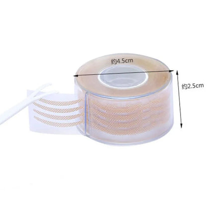 600 Pcs Eye Lift Strips Double Eyelid Tape Clear Gray Eyelid Stripe Big Eyes Invisible Double Fold Eyelid Sticker Makeup Tools RELUX.STORE
