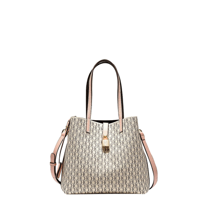 CH Premium Versatile Leather Crossbody Bag Ladies Large Capacity Daily Commuter Tote Bag Letter Print Design Ladies Fashion