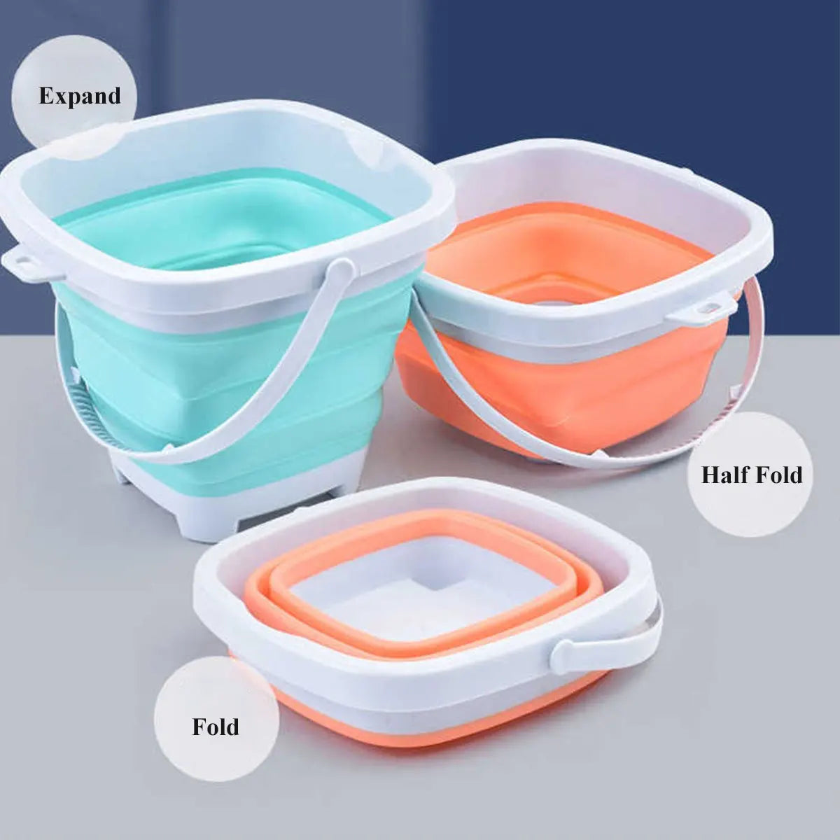 11/5/1 PCS Beach Sand Play Water Set Folding Bucket Summer Toys for Children Kids Outdoor Game Sandbox Accessories Color Random - RELUX.STORE