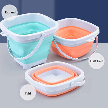 11/5/1 PCS Beach Sand Play Water Set Folding Bucket Summer Toys for Children Kids Outdoor Game Sandbox Accessories Color Random - RELUX.STORE