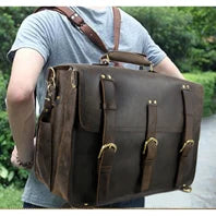 High Quality Fashion Genuine Leather Backpack Men Bagpack Student School Bag Backpack daily male Rucksack large Knapsack Black