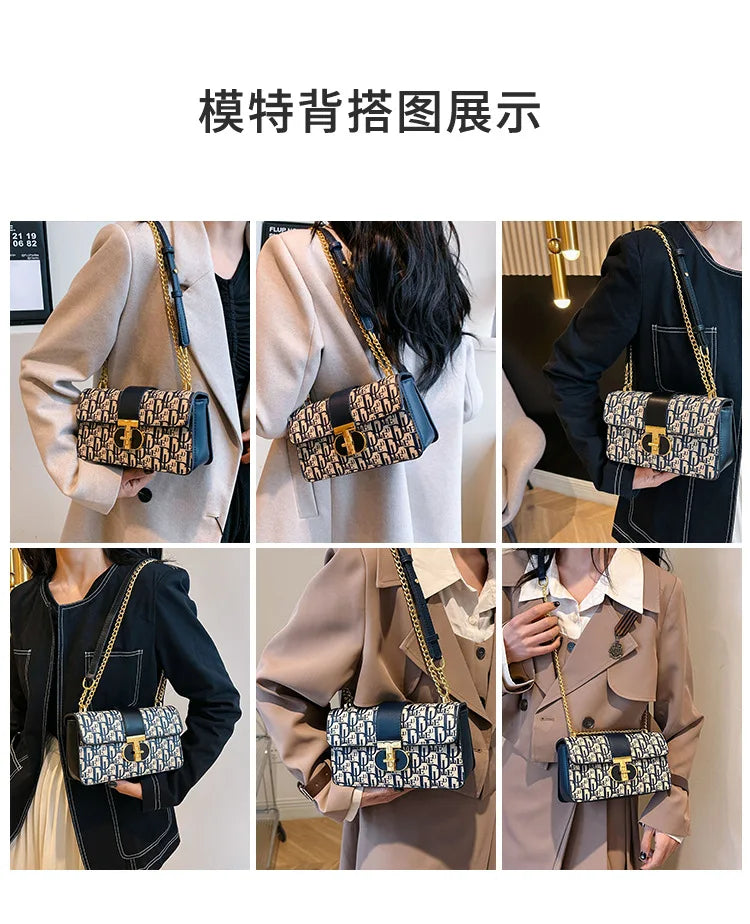 22*13*8cm Fashion Luxury Women Shoulder Bags Designer Crossbody Shoulder Purses Handbag Women Clutch Travel tote Bag RELUX.STORE