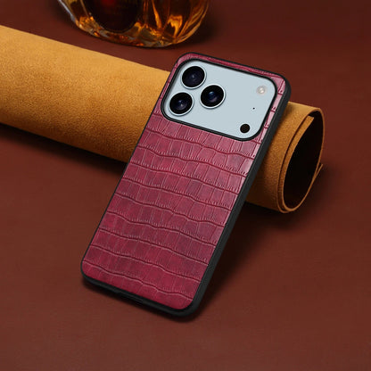 3D Texture PU Leather Case for iPhone 17Air 16e 17 16 15 14 Plus 13 12 11 Pro Max Shockproof Soft TPU Matte Cover Fundas Bumper RELUX.STORE
