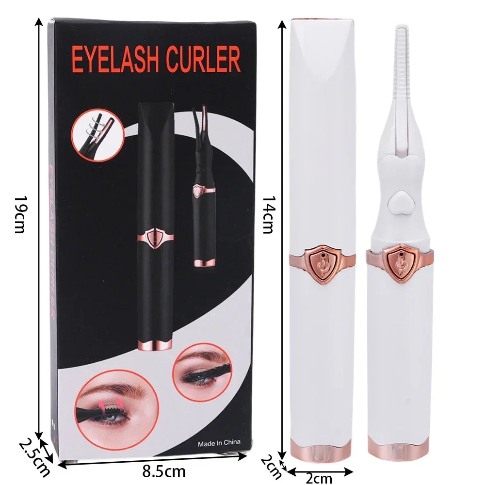 Naturally Curled Electric Eyelash Curler Intelligent Temperature Control Styling Make Up Eyelashes Curl Lasting Lash Curler Tool RELUX.STORE