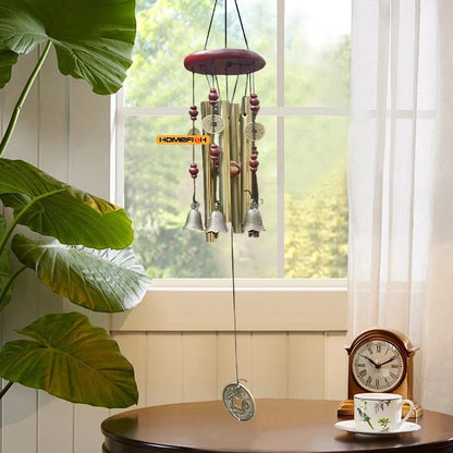 Large Wind Chime Tubes Bells Metal Church Bell Outdoor Garden Home Garden Decor Hanging Wind Chime Symbol Of Good Luck