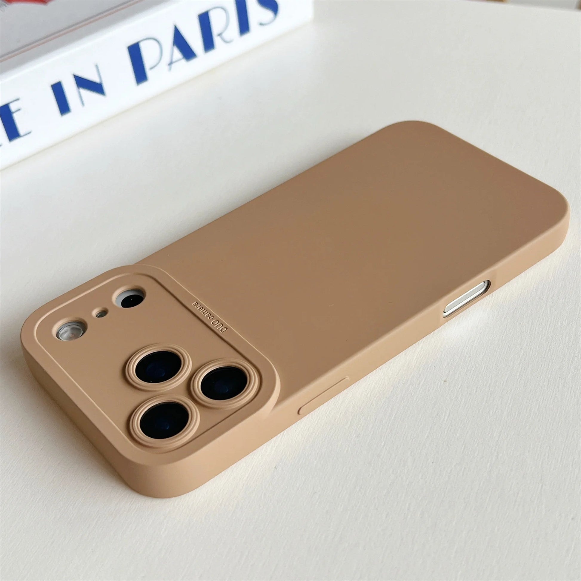 2025 New 20 color choices liquid silicone phone case for iPhone 17 16 15 Pro Max Plus full shockproof TPU soft bumper cover RELUX.STORE