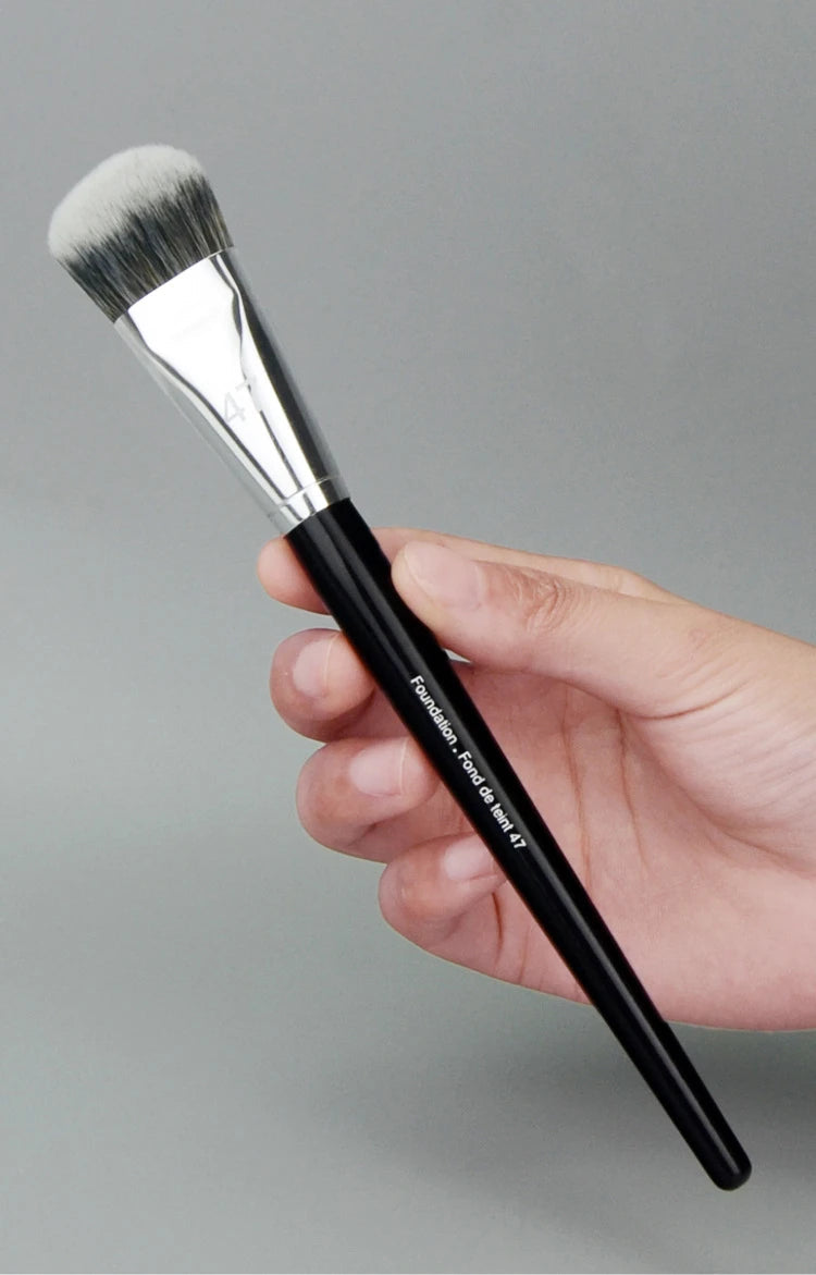 LOYBJ Professional Foundation Brush 47 Broom Head Liquid Foundation Shadow Concealer Brushes Women Face Base Makeup Beauty Tools RELUX.STORE