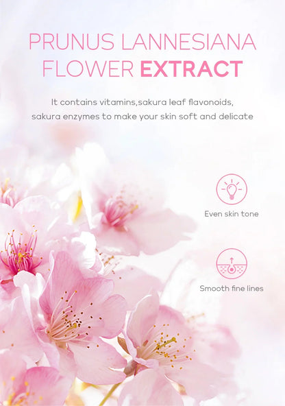 Sakura Face Deep Cleaning Exfoliating Gel Skin Care Whitening Moisturizer Repair Facial Scrub Skin Care 60g RELUX.STORE