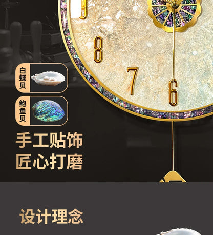 Large Luxury Wall Clocks Modern Cute Restaurant Nordic Fashion Wall Watch Creative Round Relogio De Parede Home Decoration RELUX.STORE