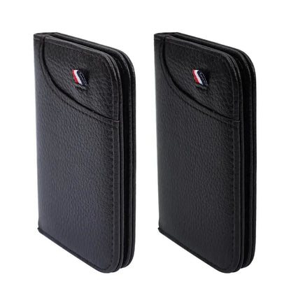 Portable Super Slim Soft Wallet for Men PU Leather Mini ID Credit Card Wallet Purse Card Holders Wallet Thin Small Short Wallets RELUX.STORE