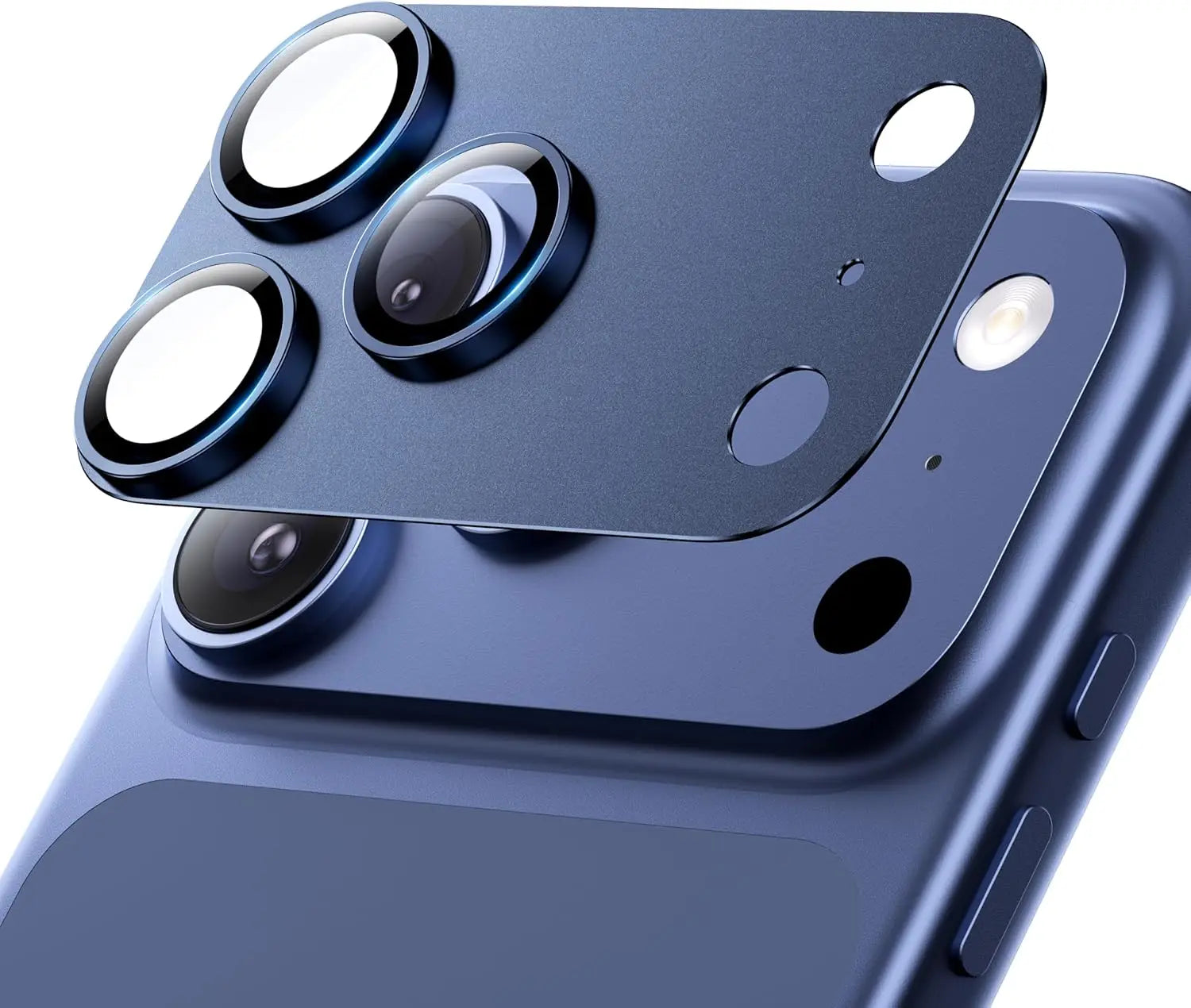 for Phone 17 Pro Max 17Air Camera Lens Protector Strong Adsorption Metal 9H+ Tempered Glass Camera Screen Full Protective Cover RELUX.STORE
