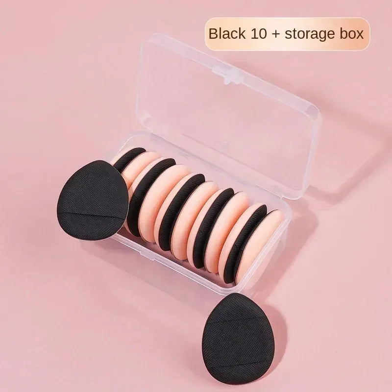5/10Pcs Mini Finger Puff Foundation Small Air Cushion Powder Sponge Face Concealer BB Cream Cosmetic Applicator Makeup Tools RELUX.STORE
