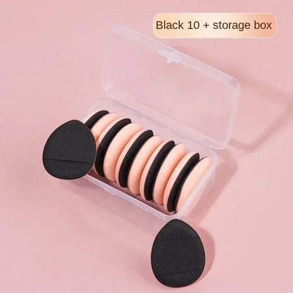 5/10Pcs Mini Finger Puff Foundation Small Air Cushion Powder Sponge Face Concealer BB Cream Cosmetic Applicator Makeup Tools RELUX.STORE