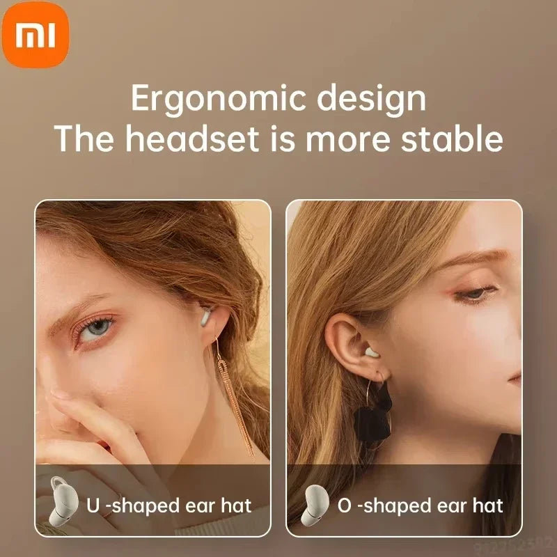 XIAOMI Pro999 Bluetooth Earphones TWS Sleep Noise Reduction Invisible In Ear Wearing Comfortable Sleep Music Game Earphones RELUX.STORE