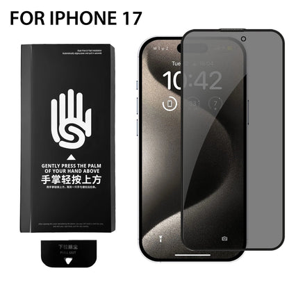 Anti-Spy Tempered Glass Films for iPhone 17 ProMax/17/17 Pro/17Air Shatterproof Privacy Screen Protector with Easy Install Kit RELUX.STORE