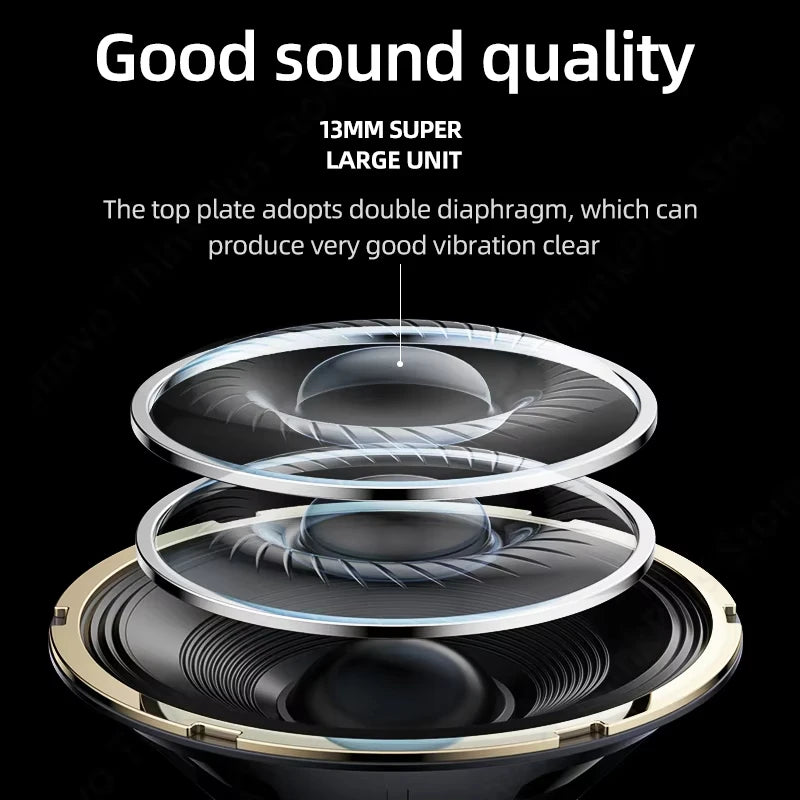 New LP40 NEW Bluetooth V5.0 Earphones Anti-sweat Lightweight Headphones Compatible With Smart Phone Laptop Computer Earbuds RELUX.STORE