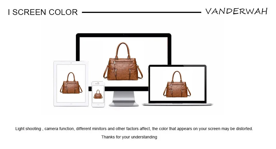 Elegant Handbag for Women High Quality Leather Top-Handle Bags Purse Ladies Shoulder Crossbody Bag Large Casual Tote 2025 Hot RELUX.STORE