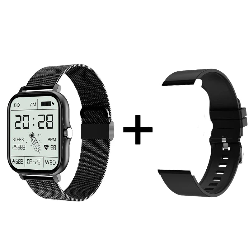 PHONEPACE Y13 Smart Watch with Call Function Fitness Tracker Heart Rate Monitor Alarm Clock for Outdoor Sports Monitoring