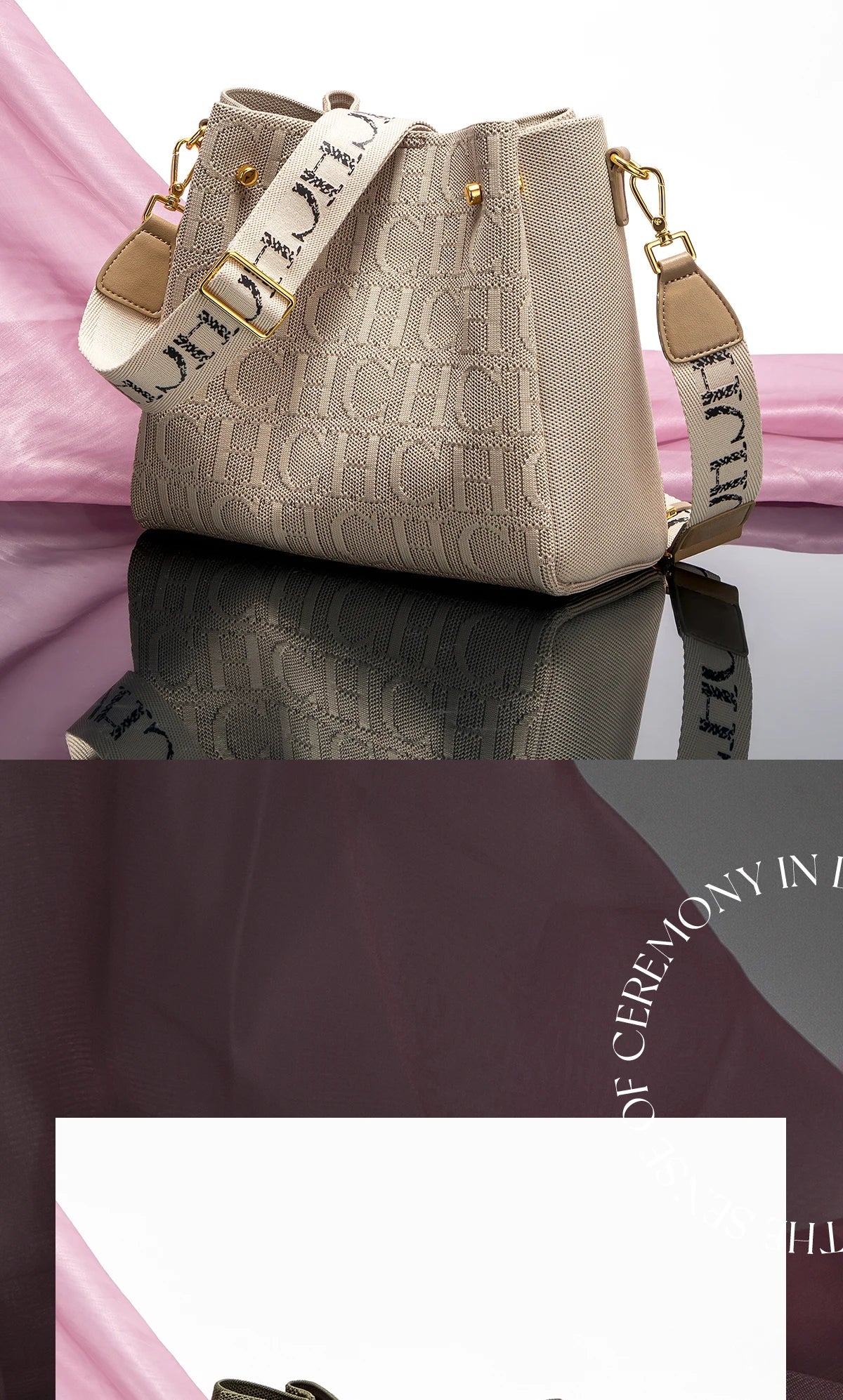 Crossbody Elegant Design Sense Letters Drawstring Design Brand Women's Bag Fashion Casual Hundred Women's Bag Crossbody RELUX.STORE