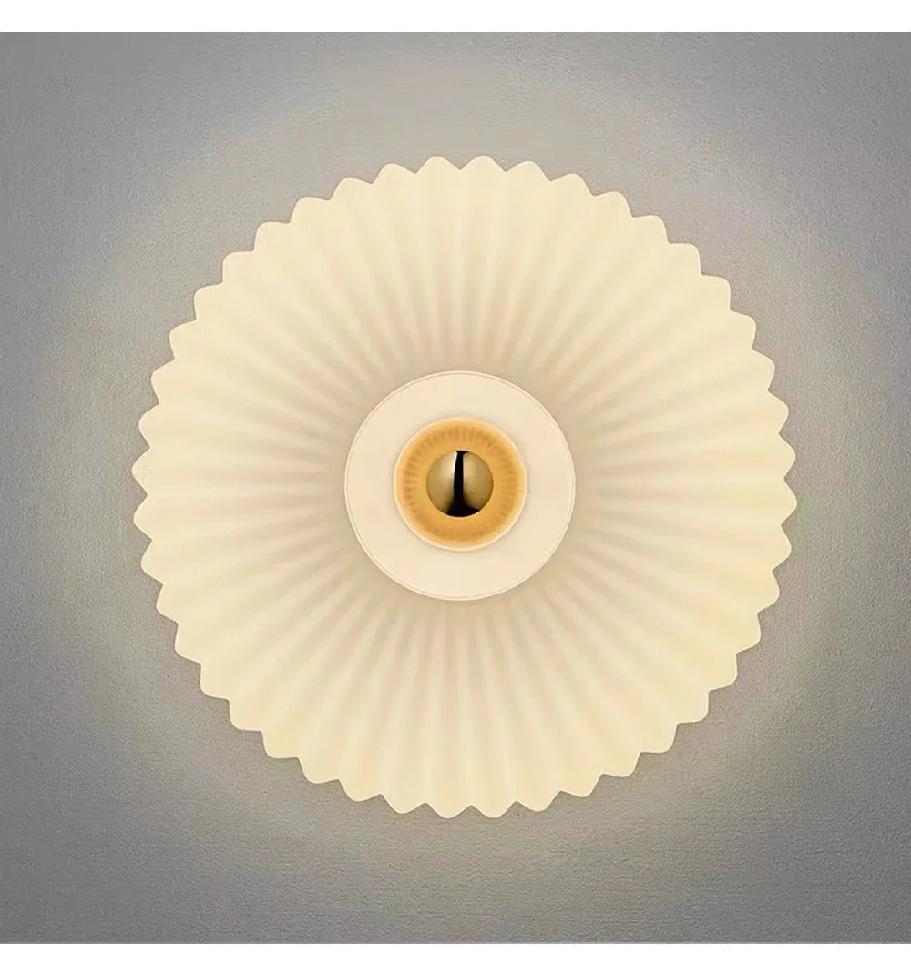Glass Wall Lamp Glass Wall Sconce For Corridor Background Bedroom Living Room Bedside Ambiance Wall Light Indoor Home Decor RELUX.STORE