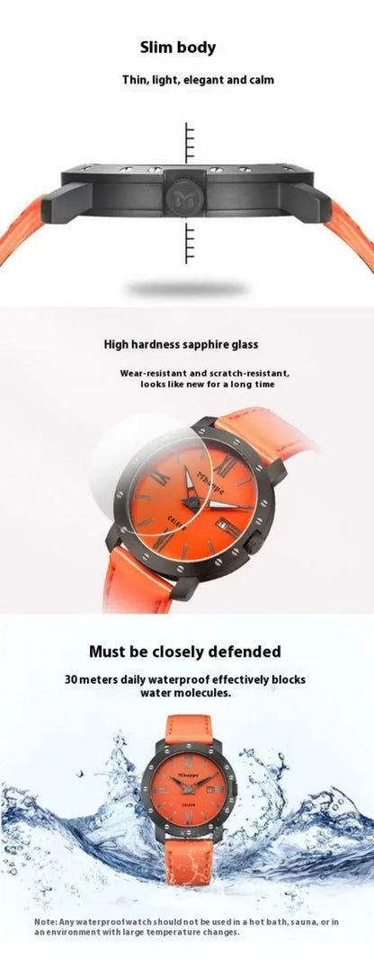 Authentic Mbappe Watches, New Fashion Luxury Brand, Sports Quartz Women's Watches, Dopamine Color Watches
